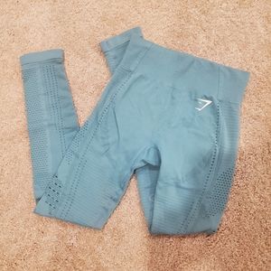 Gymshark flawless knit teal